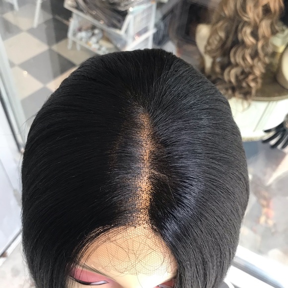 Wig Lacefront Hairloss Black ASK WHEN IM N STOCK main image 7